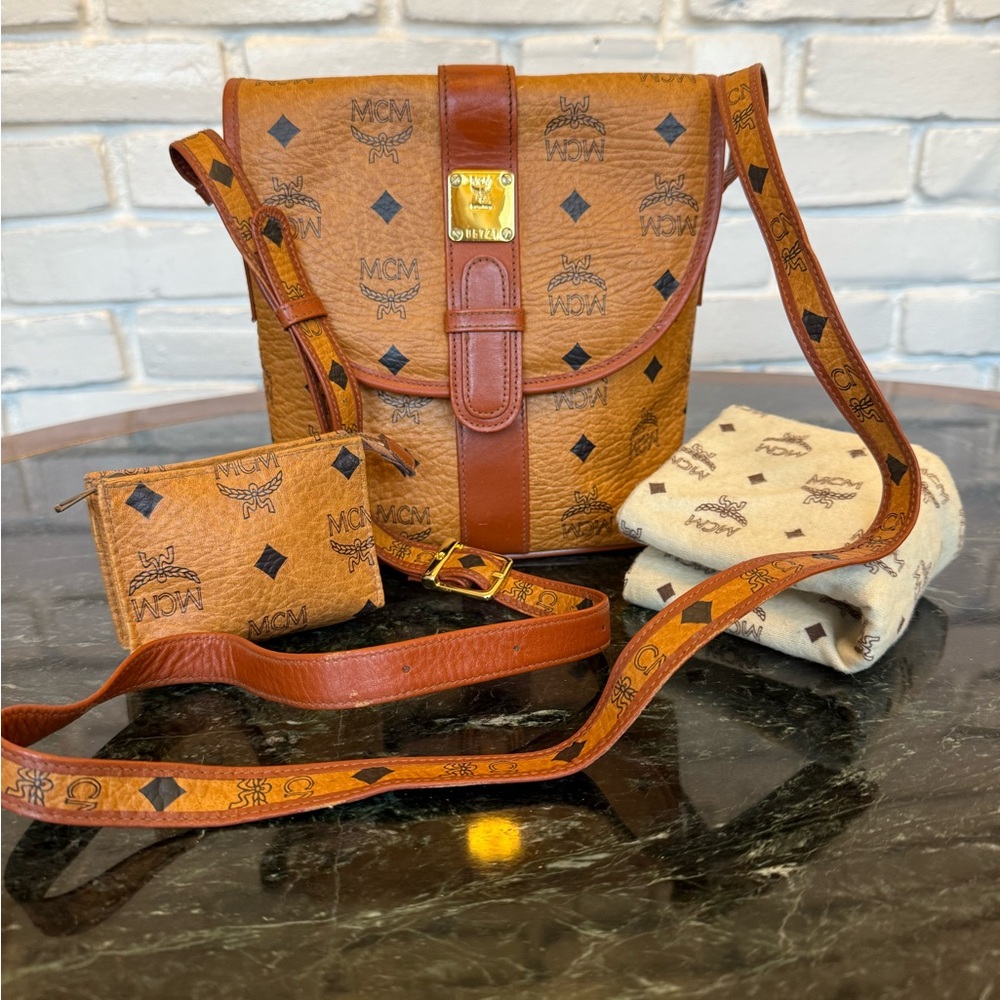 MCM Crossbody with coin purse